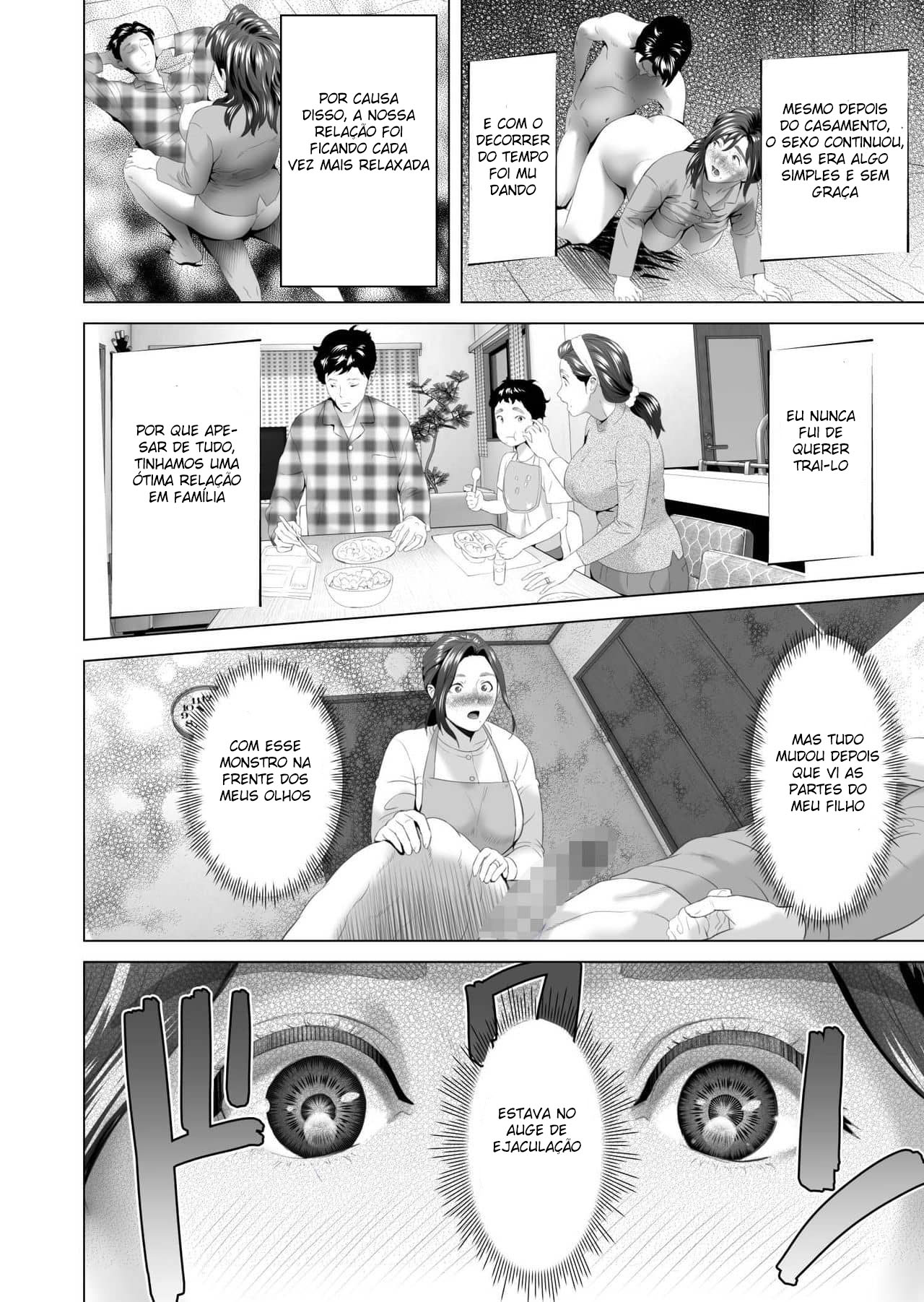 Sedução da Vizinhança ~ Uma Mãe Desejando Uma Visita De Seu Filho na Madrugada!