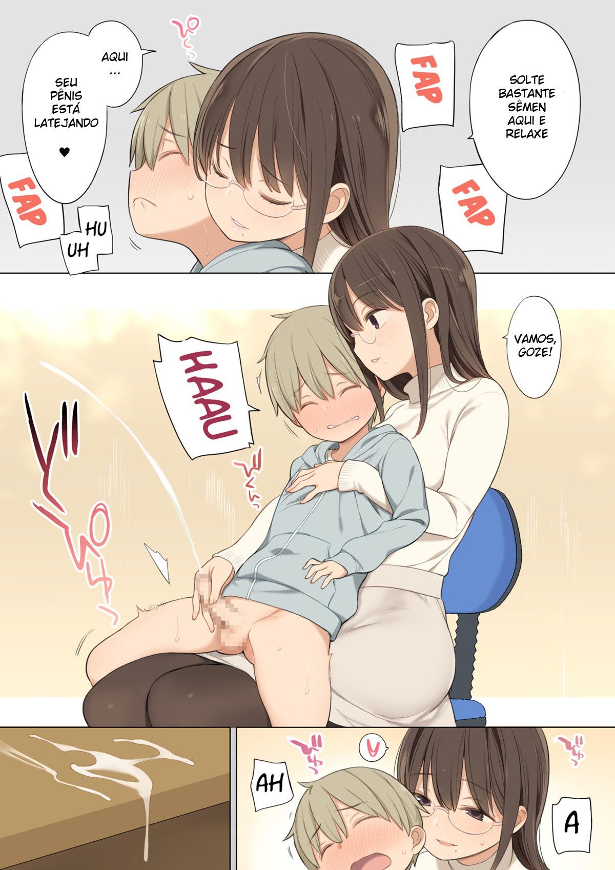 Oppai O Sawarasete Kureru Katei Kyoushi No Onee-San No Hanashi