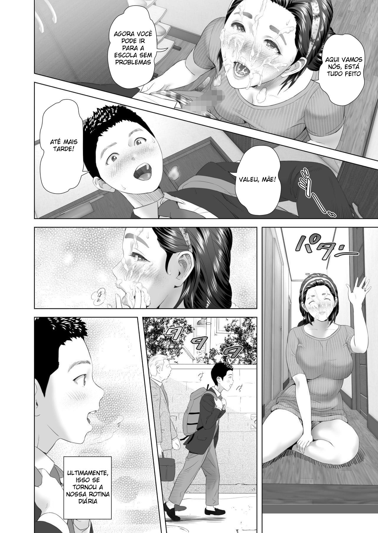 Sedução da Vizinhança ~ Mãe Fazendo Sexo Intenso com o Filho ~