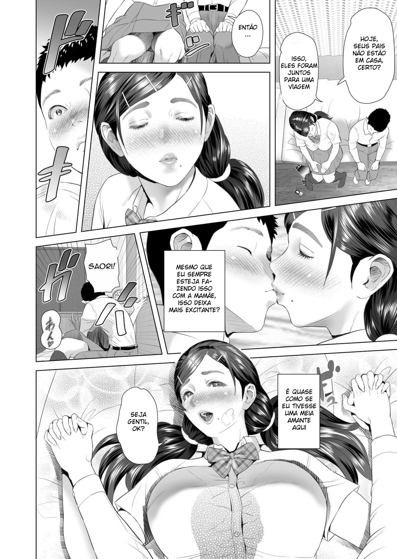 Sedução da Vizinhança ~ Mãe Fazendo Sexo Intenso com o Filho ~