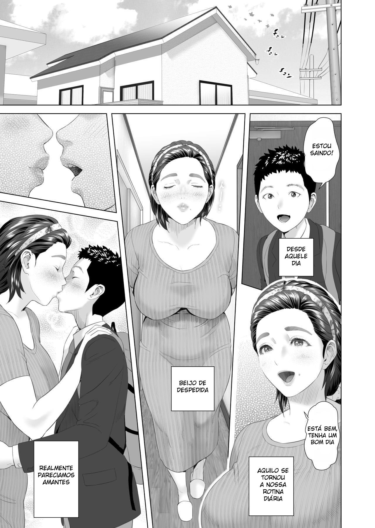 Sedução da Vizinhança ~ Mãe Fazendo Sexo Intenso com o Filho ~