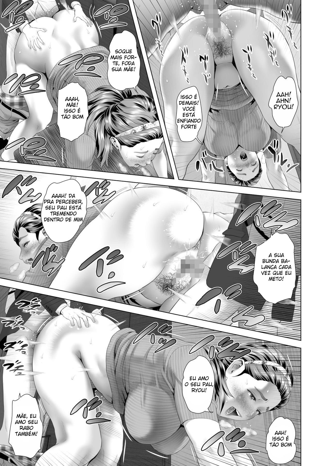 Sedução da Vizinhança ~ Mãe Fazendo Sexo Intenso com o Filho ~