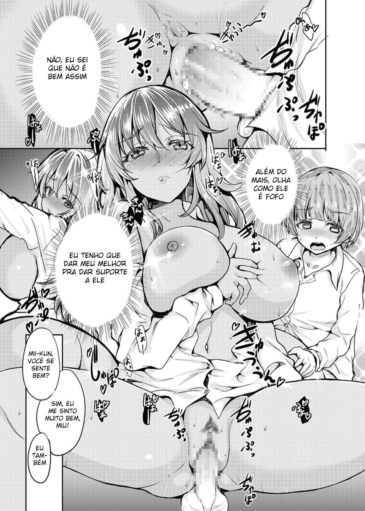 Seja um Bom Garoto e Você Fará Sexo com a Gyaru Onee-san