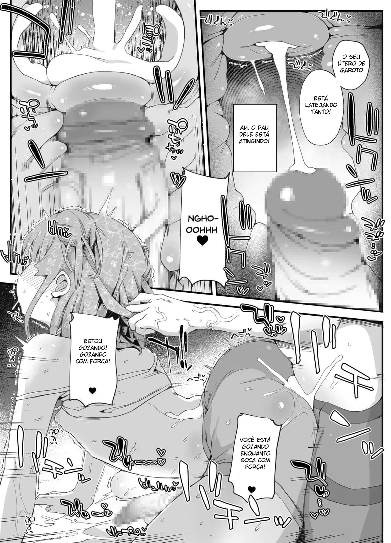 Uma Trap Conhece a Futanari de Sua Onee-chan