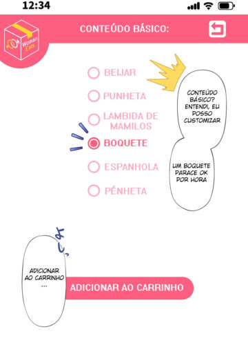 WomanEats ~Delivery por Aplicativo das Garotas dos Seus Sonhos~ - Foto 7