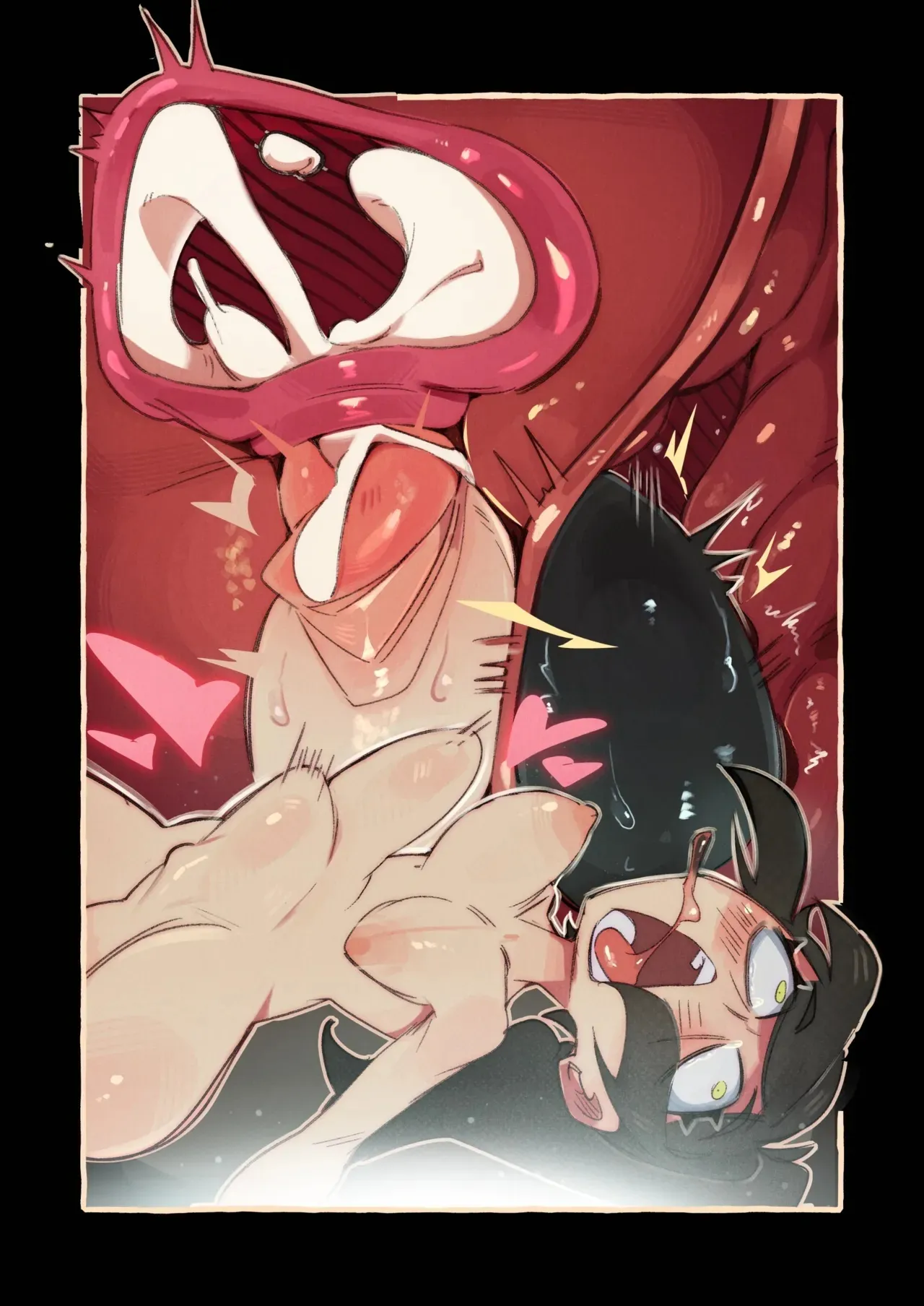 Goth Cougar And Tired Femboy